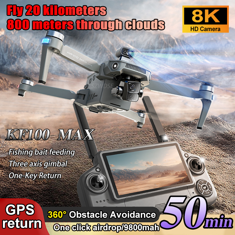 Drone Camera Hd - SJRC KF100 MAX 8K UHD Photo
