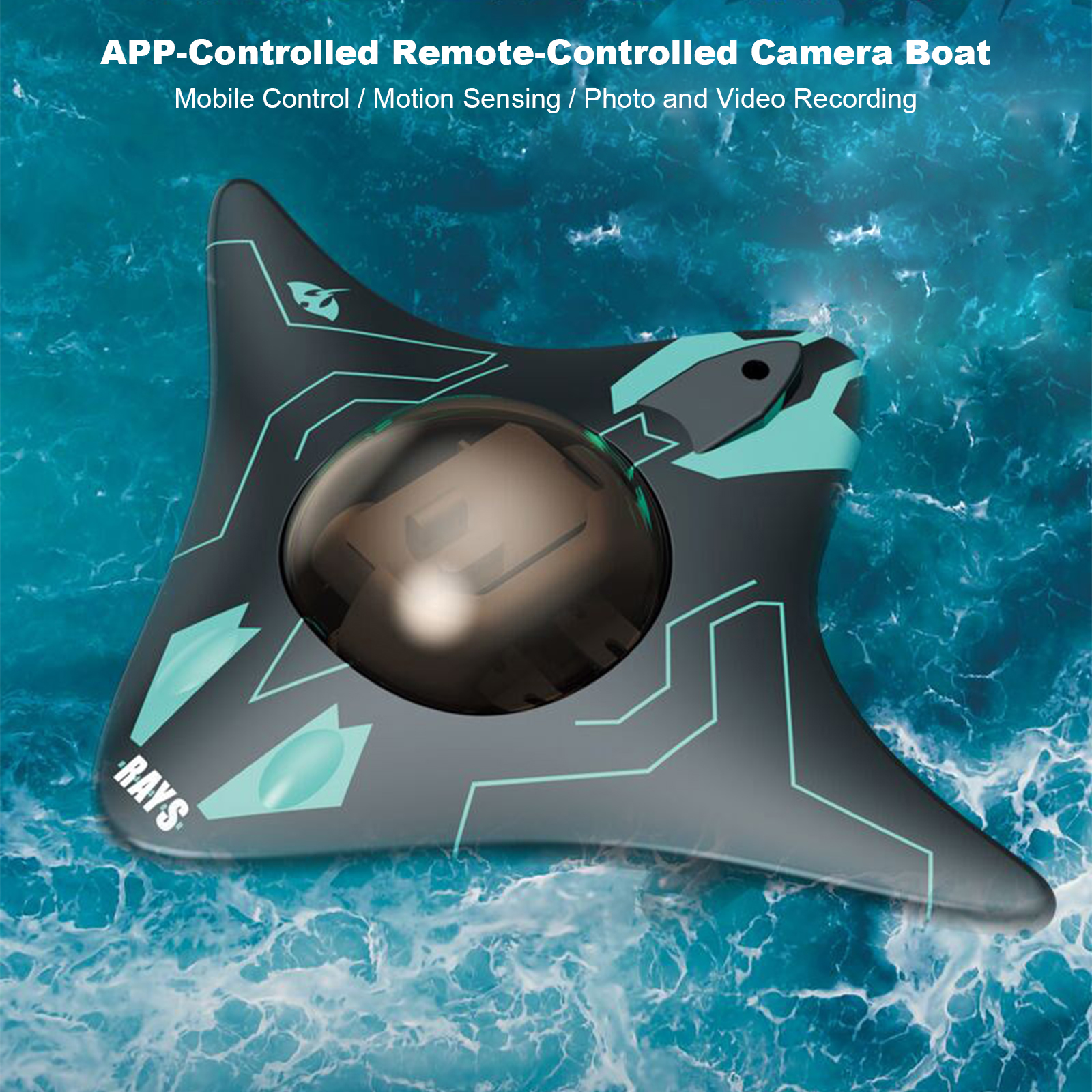 RC Boat with Camera App Contro - Drone Camera Waterproof avaliação e preço
