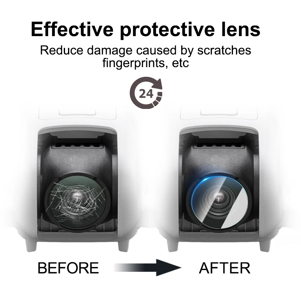 10/5/1PCS Tempered Glass Camer - Drone Camera Filter avaliação e preço