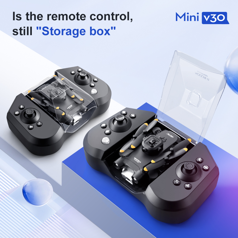 Mini V30 WiFi FPV Drone With 4 - Drone Camera Hd avaliação e preço