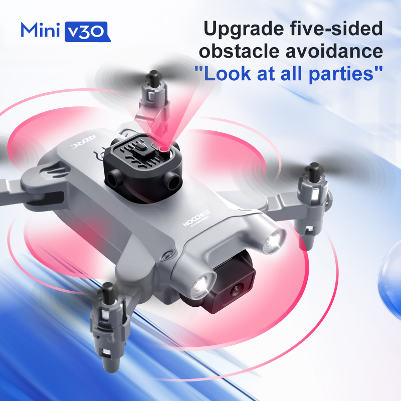 Mini V30 WiFi FPV Drone With 4 - Drone Camera Hd avaliação e preço