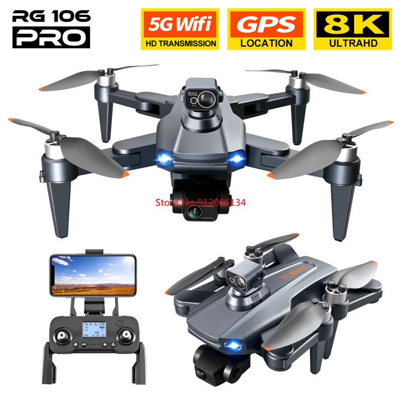 8K ESC Camera GPS Obstacle Avo - Drone Camera With Gimbal avaliação e preço