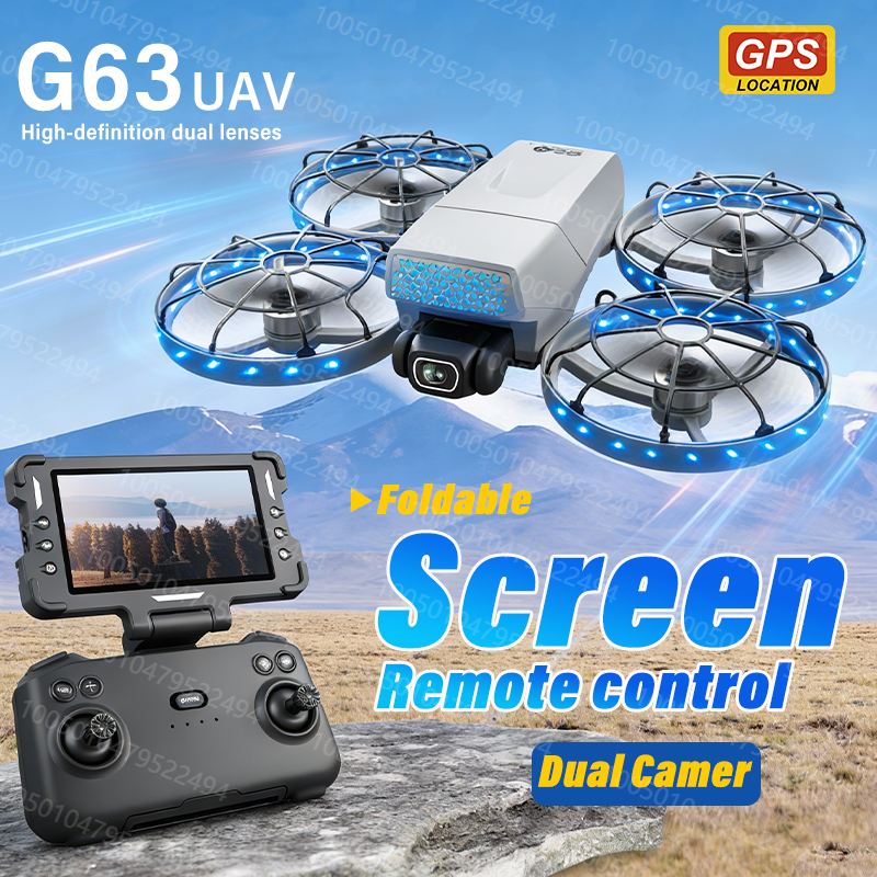 New G63 RC Drone 8K 5G 2.4G GP - Drone Camera Vlog avaliação e preço