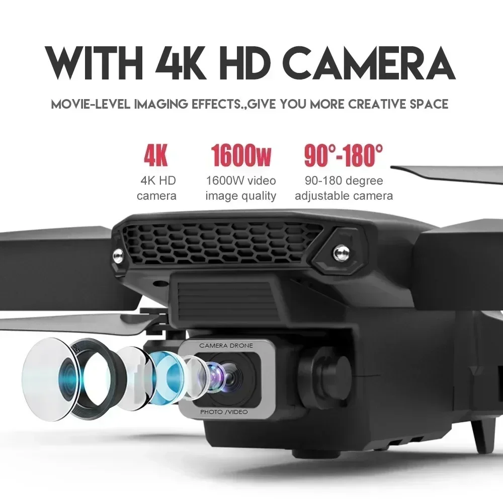 E88 Pro WIFI FPV Drone Wide An - Drone Camera Hd avaliação e preço