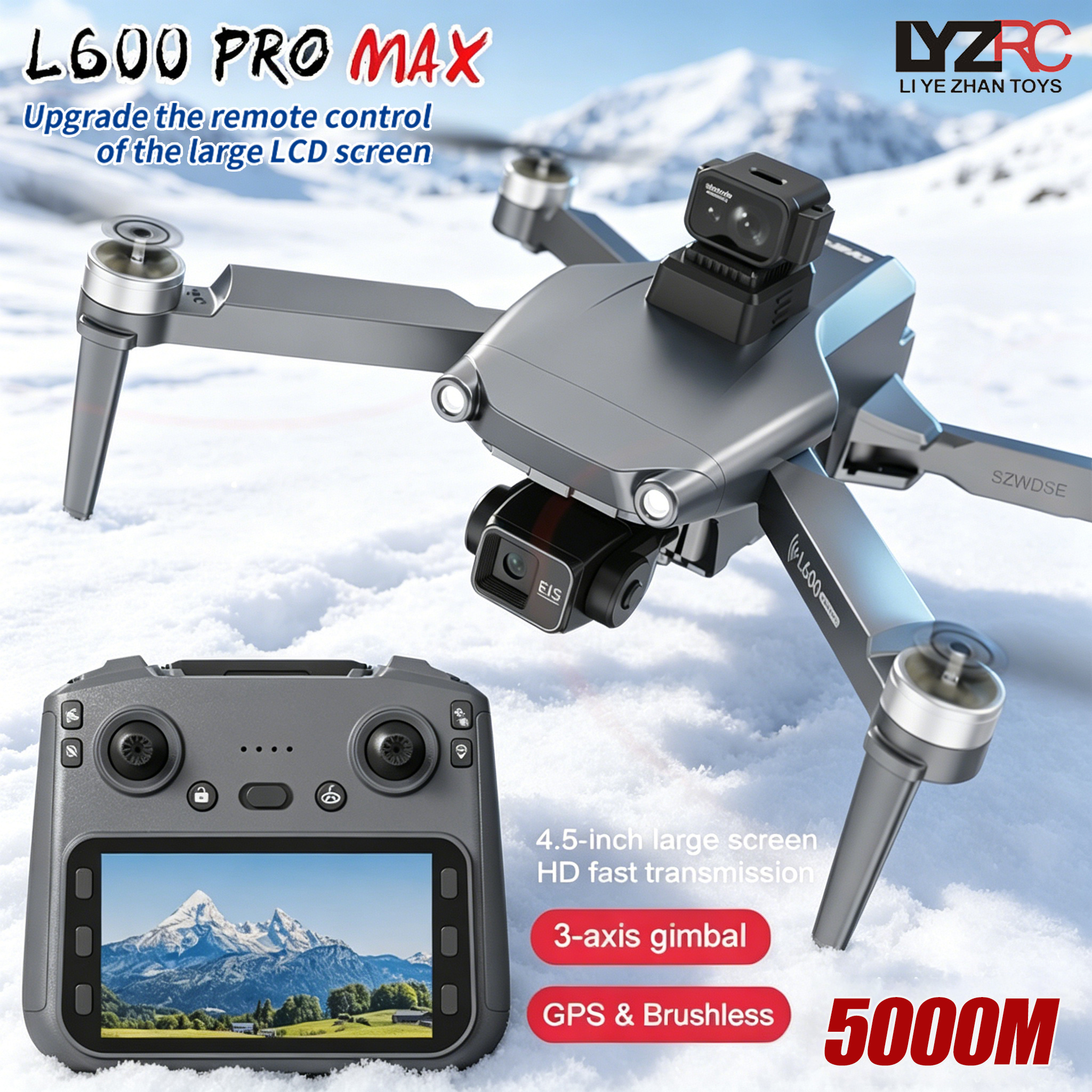 L600 MAX GPS Drone Professiona - Drone Camera Professional avaliação e preço