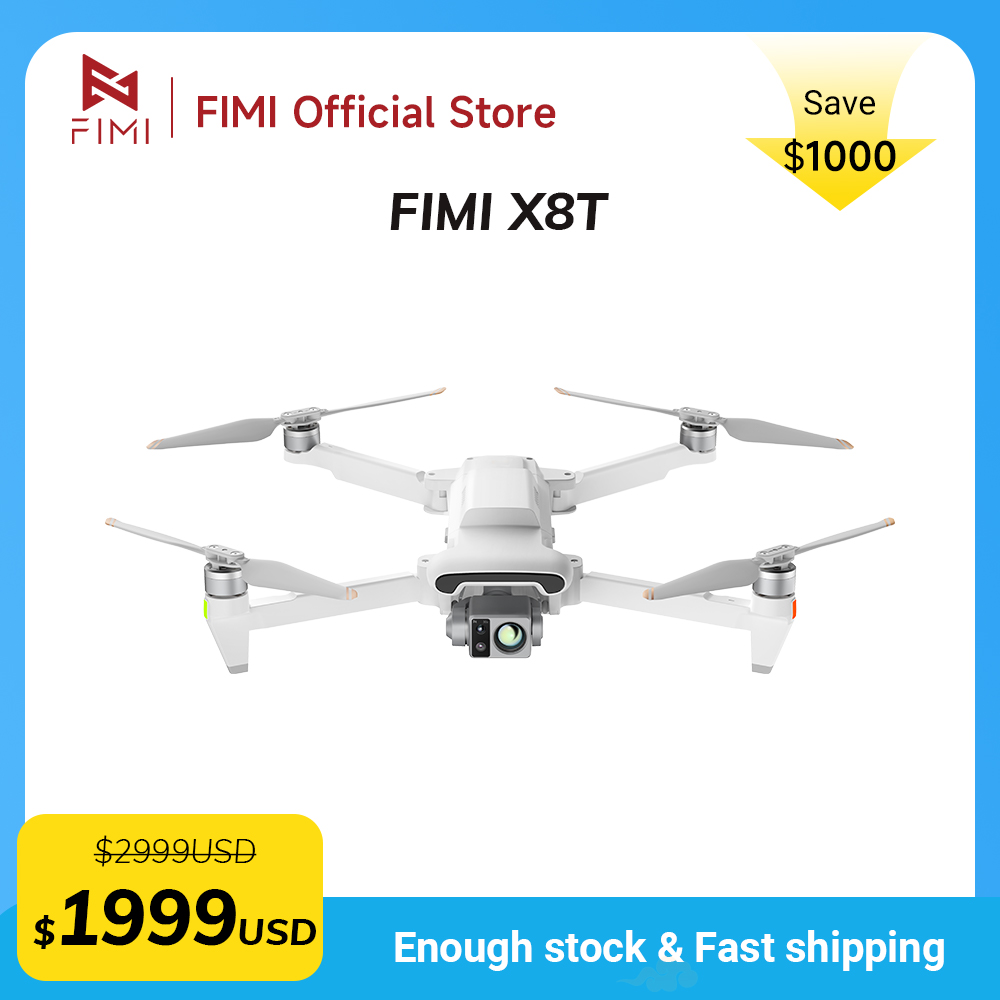 FIMI X8T Drone Thermal Infrare - Drone Camera Thermal avaliação e preço