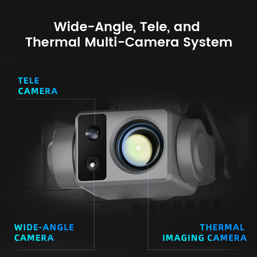 FIMI X8T Drone Thermal Infrare - Drone Camera Thermal avaliação e preço