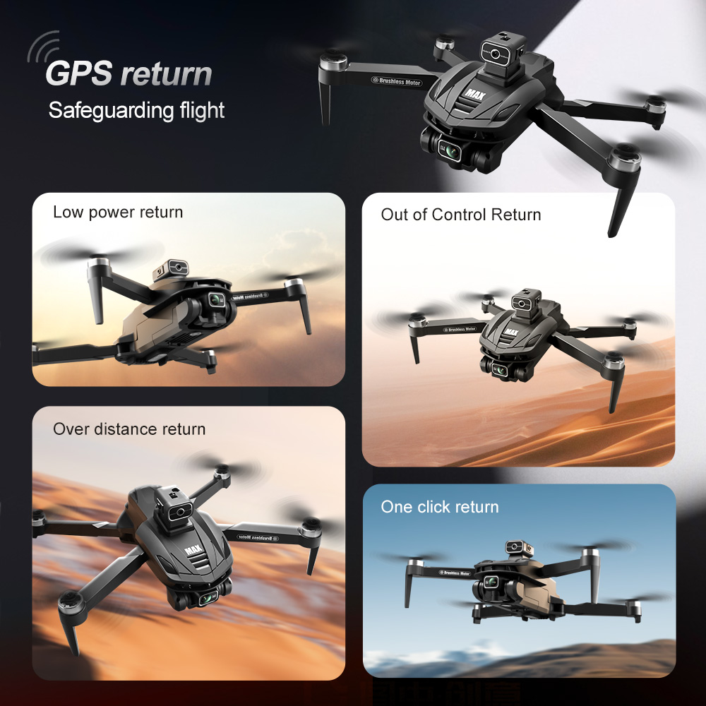 V168 PRO Max GPS Drone 8K Prof - Drone Camera Night Vision avaliação e preço