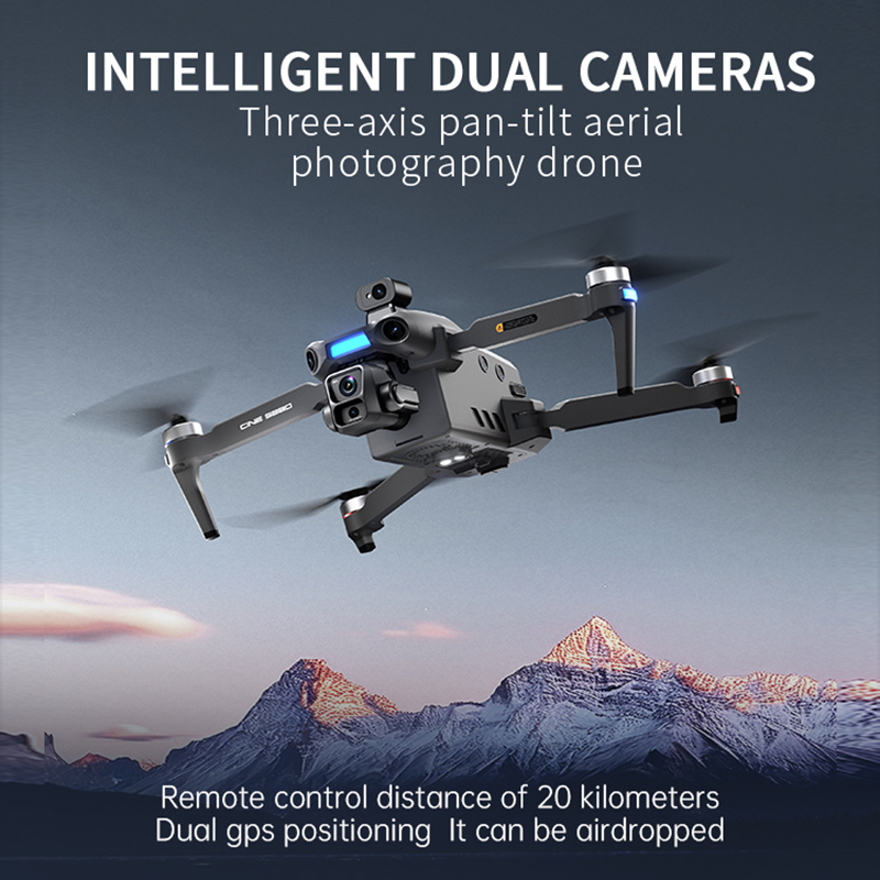 2026 New 8K Dual Camera Drone  - Drone Camera Mount avaliação e preço