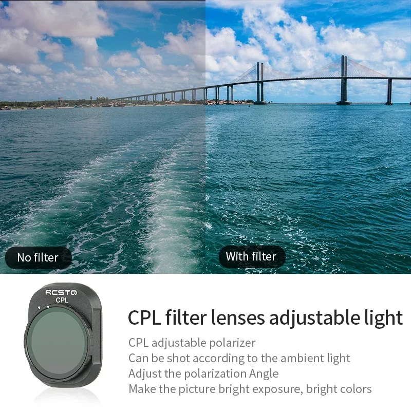 RCSTQ For DJI Mini 4 Pro ND Fi - Drone Camera Filter avaliação e preço