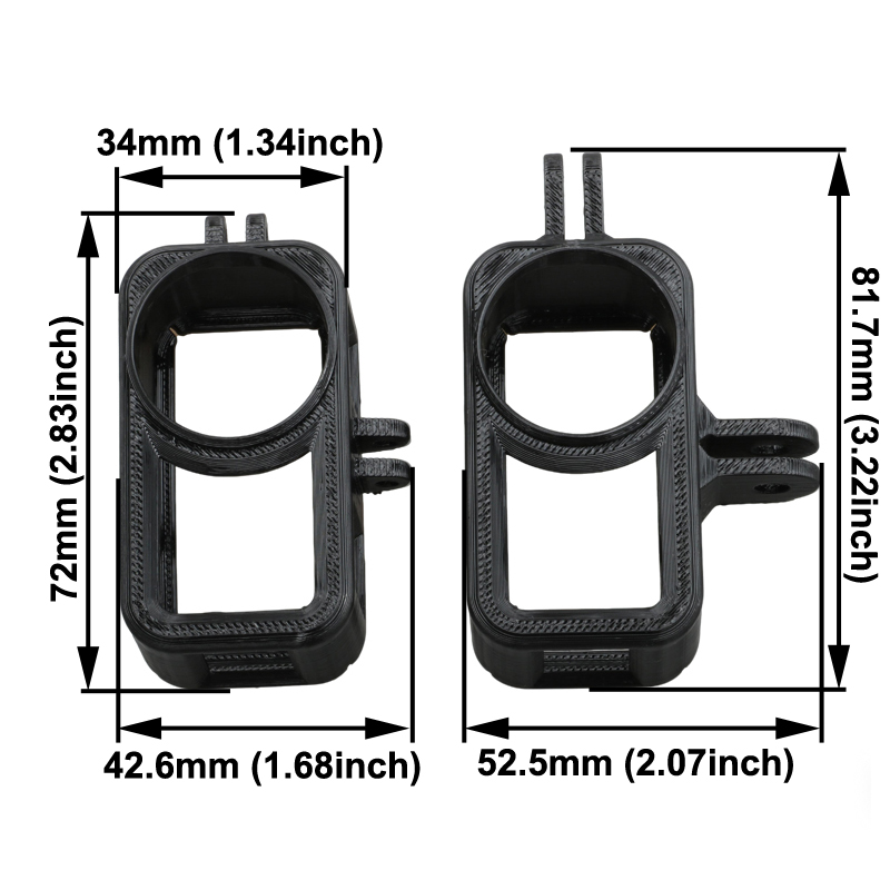 1PCS M3/M5 Interface FPV Camer - Drone Camera Case avaliação e preço