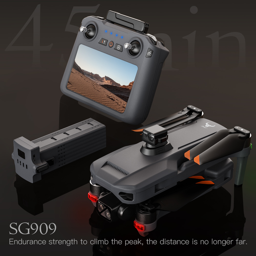 Teeggi SG909 MAX GPS Drone Wit - Drone Camera With Gimbal avaliação e preço