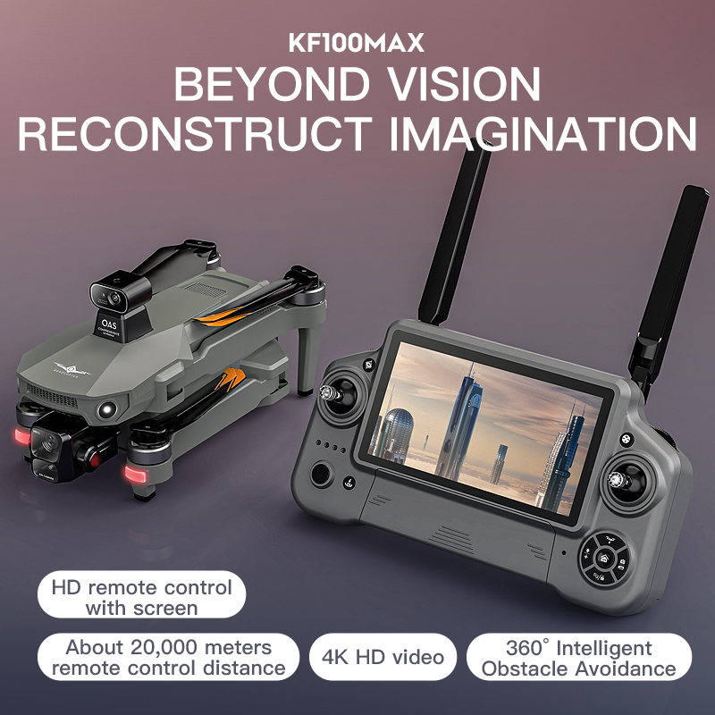 SJRC KF100 MAX 8K UHD Photo HD - Drone Camera Hd avaliação e preço