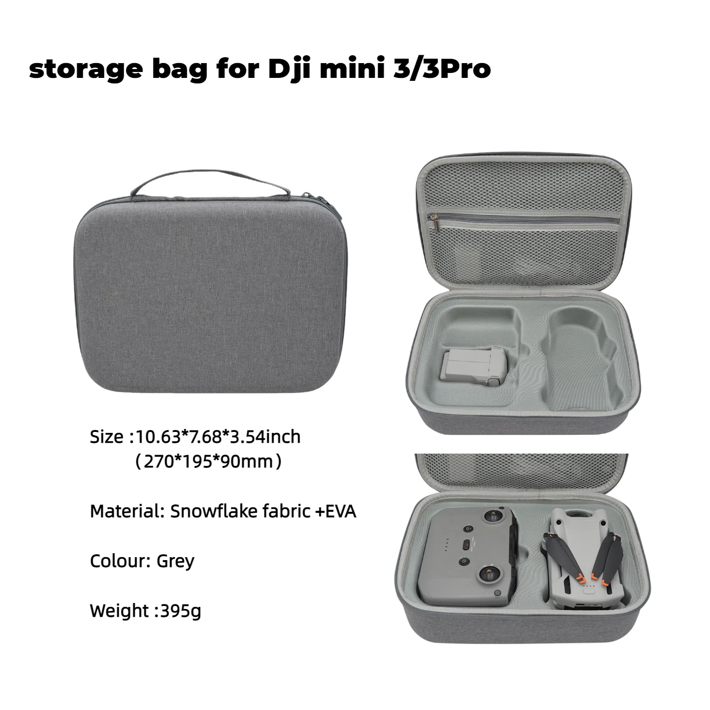 Hard EVA Drone Bag For DJI Min - Drone Camera Case avaliação e preço