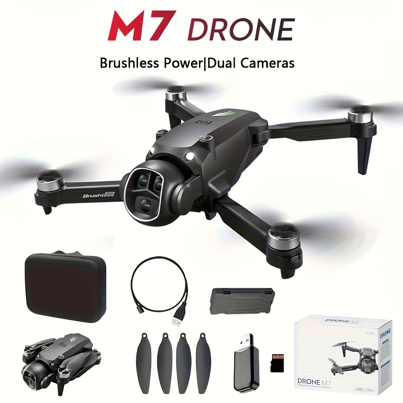 Upgraded Brushless Drone with  - Drone Camera Vlog avaliação e preço