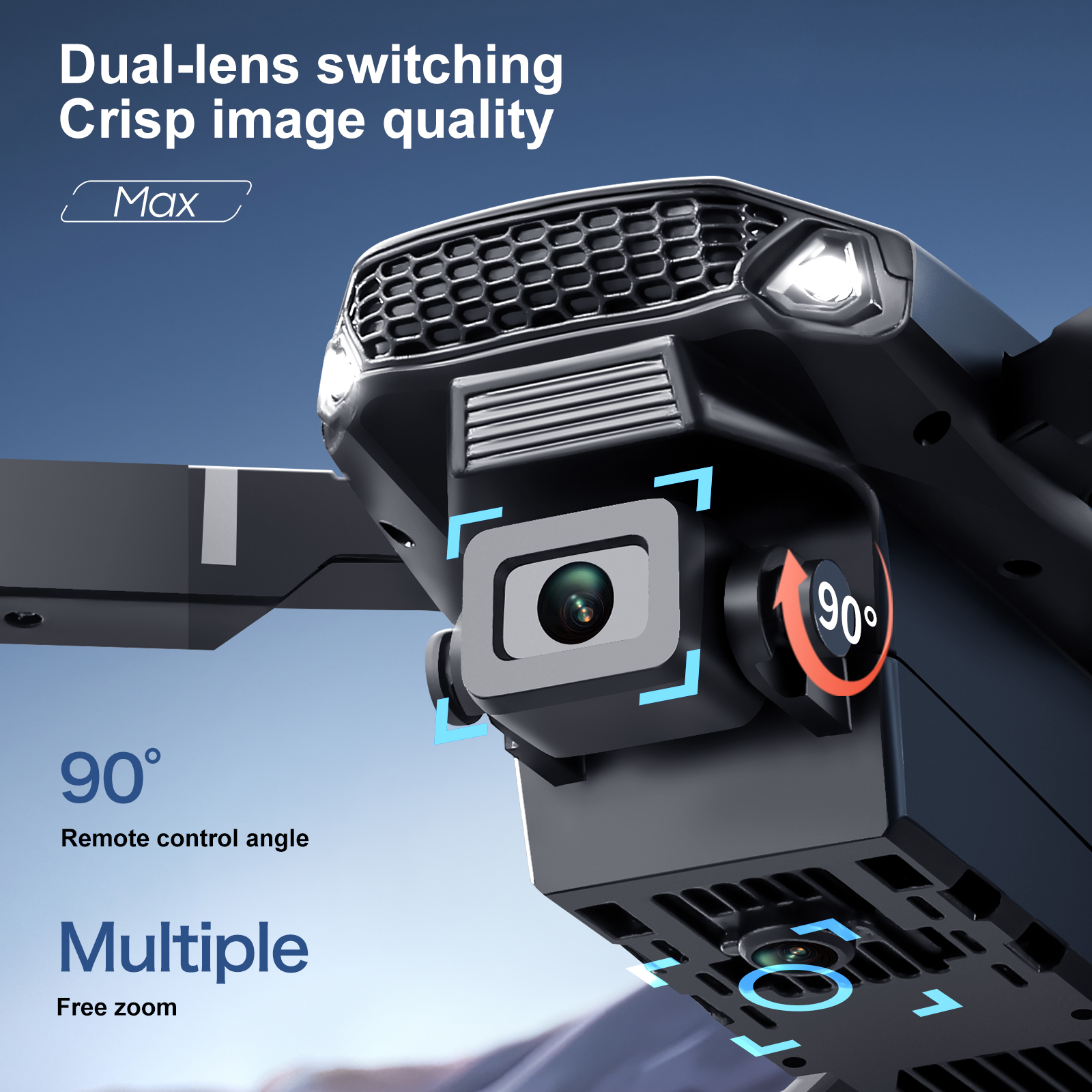 2025 New E88 E99 Upgraded Dron - Drone Camera Hd avaliação e preço
