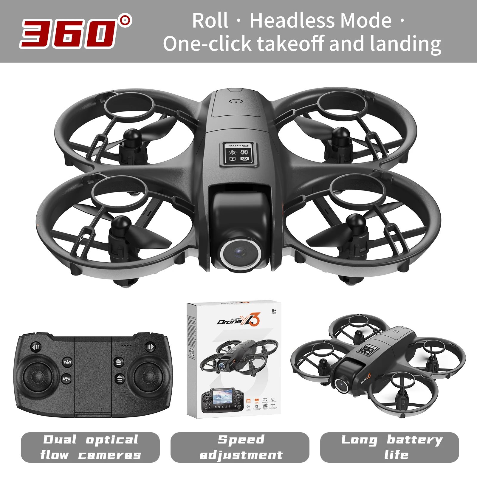 New YL3 RC Drone 8K 1080P Wide - Drone Camera Wide Angle avaliação e preço