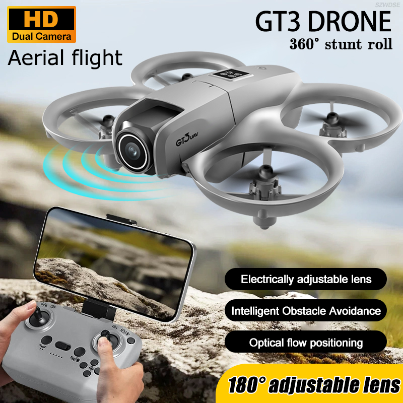 New GT3 Mini RC Drone 8K 5G Ae - Drone Camera Hd avaliação e preço