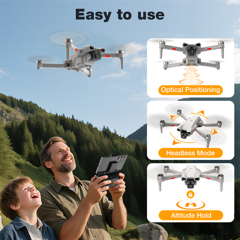 2026 Hot L017 Pro Drone Brushl - Drone Camera Mount avaliação e preço
