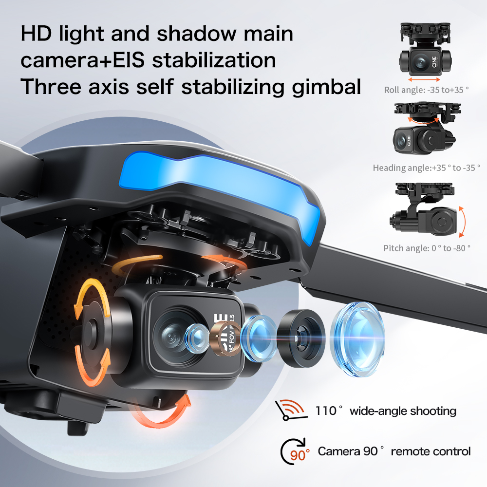 New S-X1 MAX Drone GPS 8K Prof - Drone Camera Mount avaliação e preço
