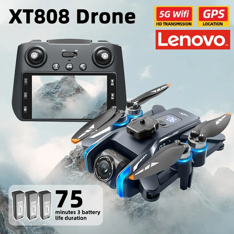 Lenovo XT808 Pro MAX Drone 4K  - Drone Camera Thermal avaliação e preço
