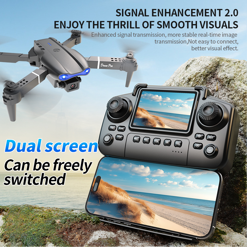 E99 PRO Drone Screen Control A - Drone Camera Hd avaliação e preço