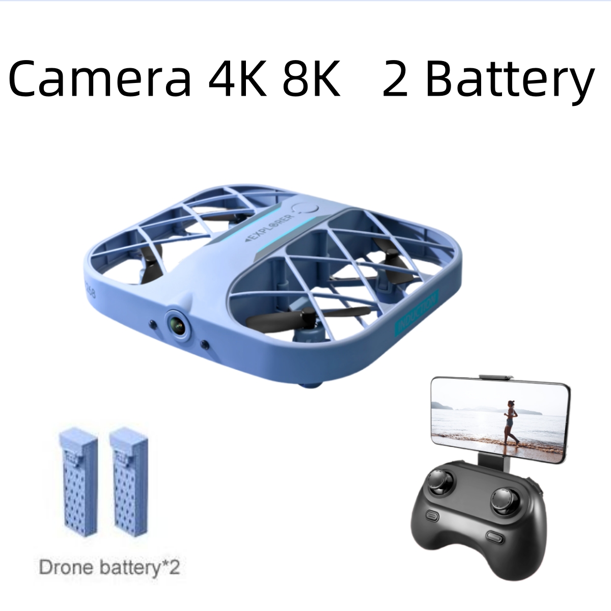JJRC H107 FPV RC Drone with 2  - Drone Camera Hd avaliação e preço