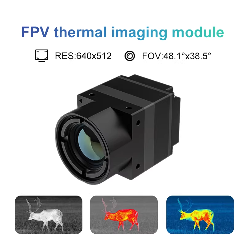 FPV Thermal Camera CVBS Interf - Drone Camera Thermal avaliação e preço