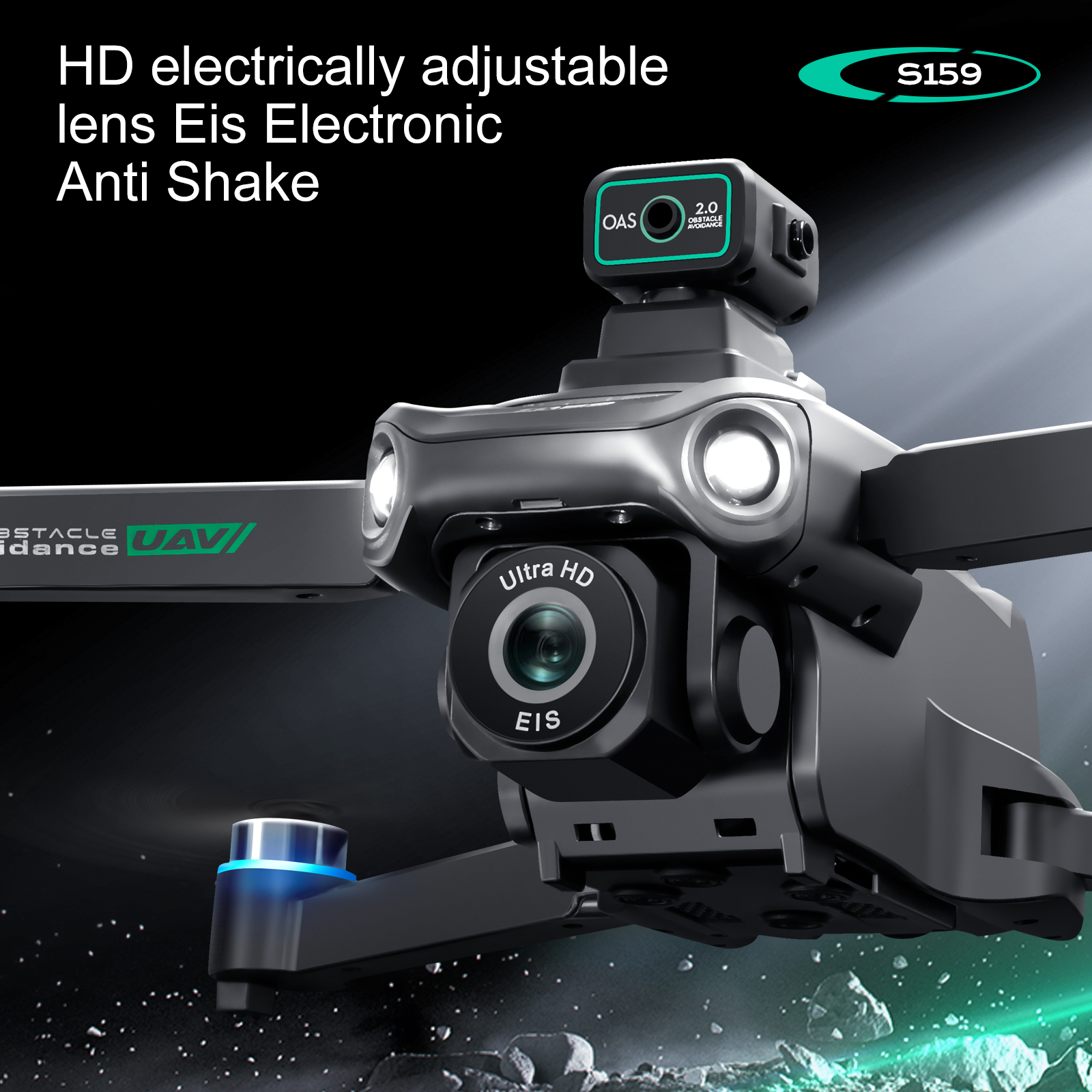 S159 GPS Drone 4K Profesional  - Drone Camera Mount avaliação e preço