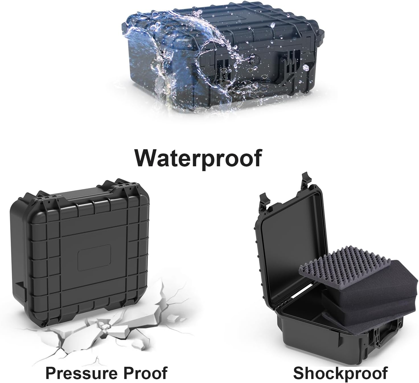 Waterproof Hard Case with Pick - Drone Camera Waterproof avaliação e preço