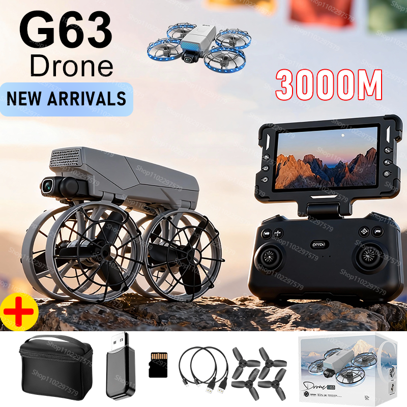 G63 Drone 8K HD Dual Cameras 1 - Drone Camera Vlog avaliação e preço